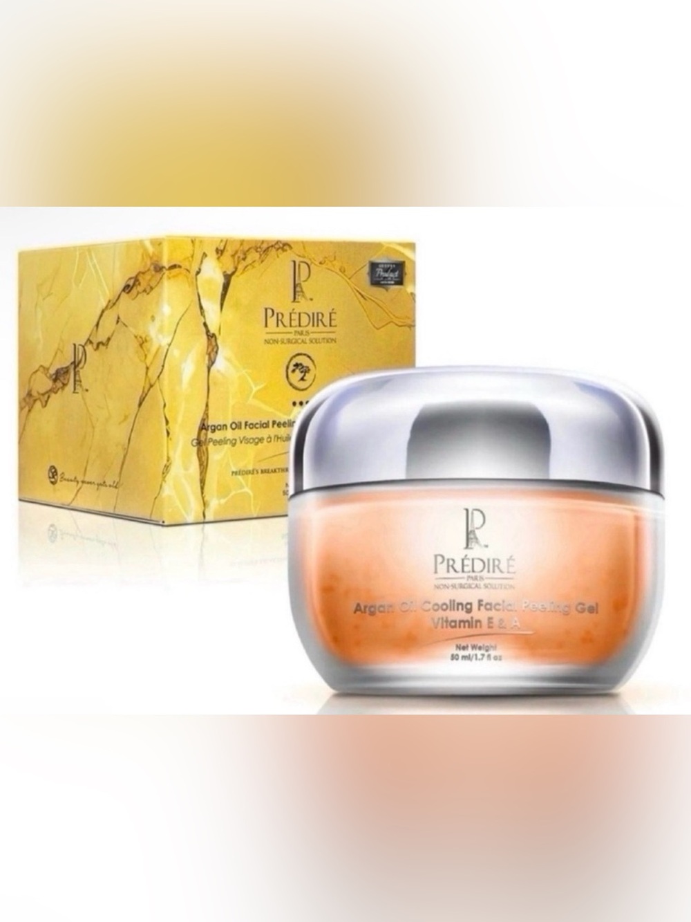 Predire Paris Argan Oil Collagen Boosting Facial Peeling Gel *Retail $300*